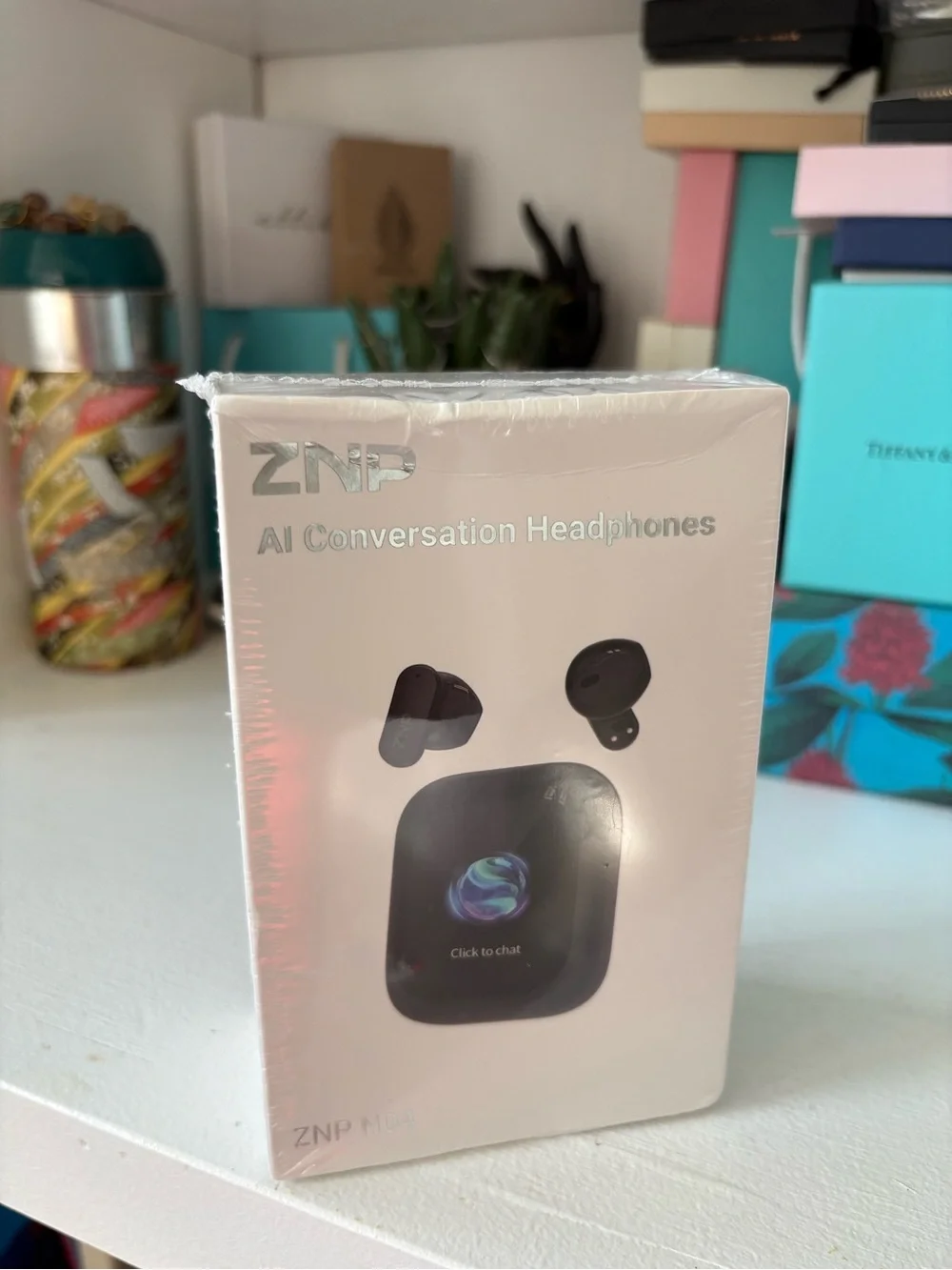 AI Conversion Wireless Earbuds with LED Charging Case – Black